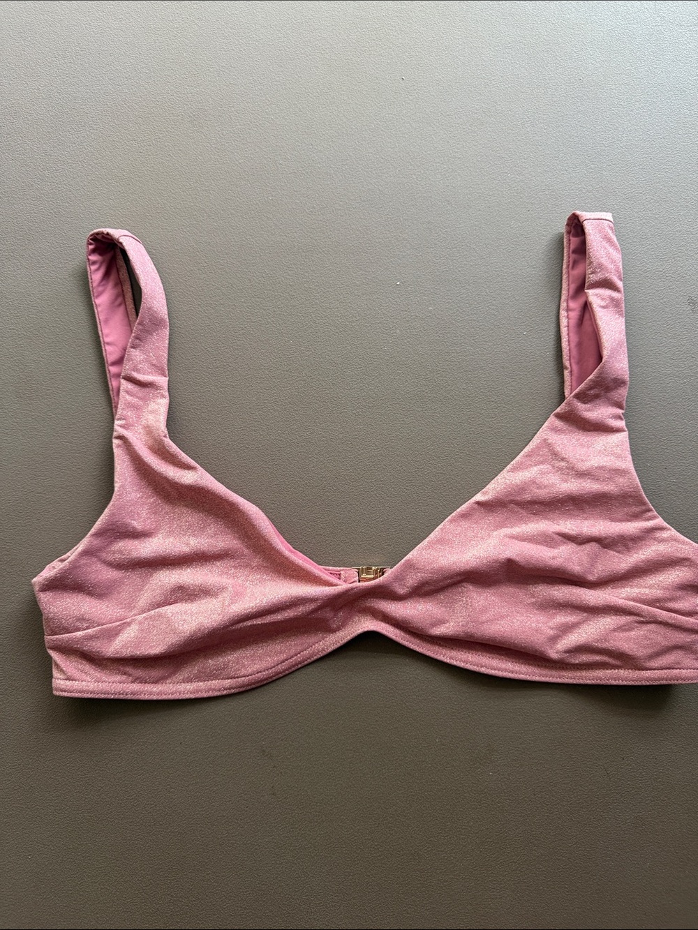 Zimmermann Dusty Pink Swim Bralette